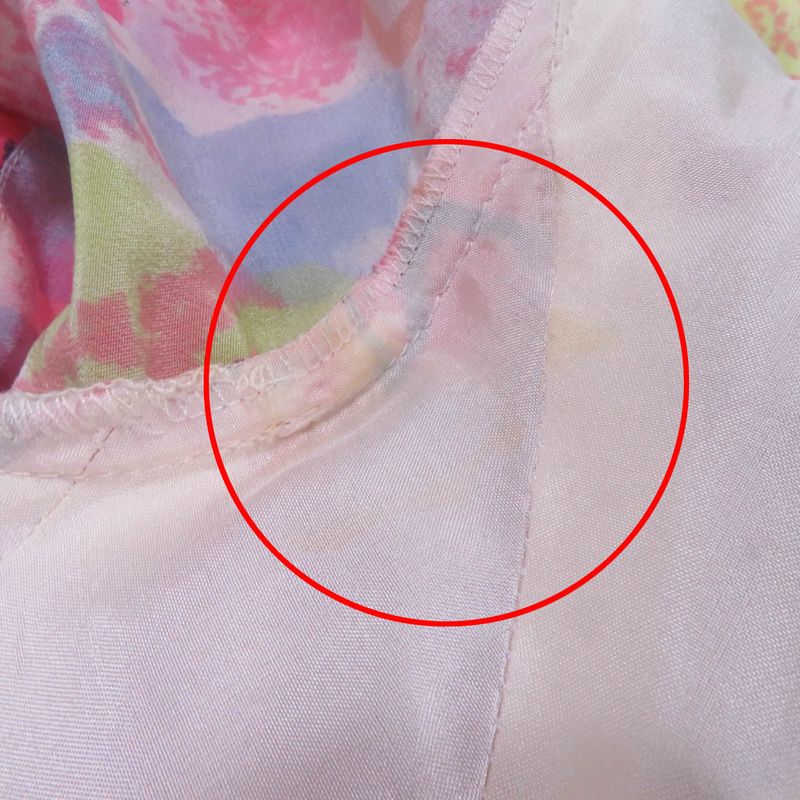 CHANEL Vintage 97P P07755w03016 Cotton Wool Coco Mark Pattern Short Sleeve