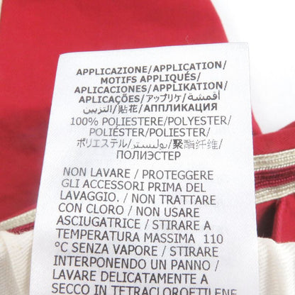 Gucci 660067 Interlocking G Patch Sideline Easy Pant Tapered Pants Red 48 Made