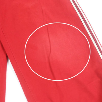 Gucci 660067 Interlocking G Patch Sideline Easy Pant Tapered Pants Red 48 Made