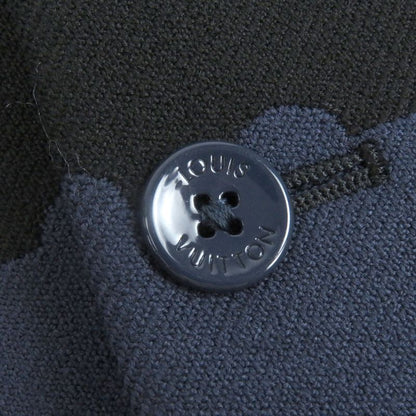 Louis Vuitton NIGO Louis Vuitton 22SS 100% Wool Damier Allover Gilet Vest Navy