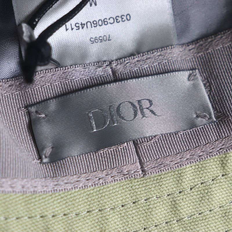  DIOR Cactus Jack DIOR Homme Cactus Jack 033c906u4511 Embroidered Hat Khaki M