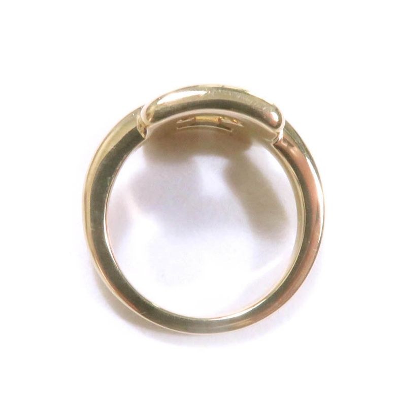 Tiffany & Co Biscayne Ring 18K Ring Accessory Gold Size 8 Equivalen