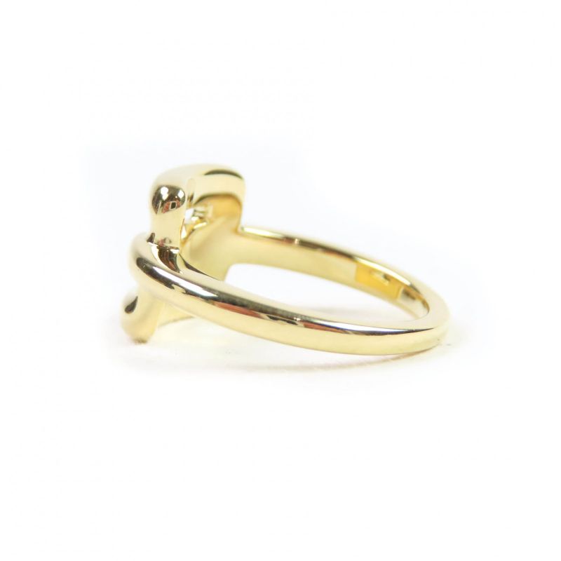 Tiffany & Co Biscayne Ring 18K Ring Accessory Gold Size 8 Equivalen