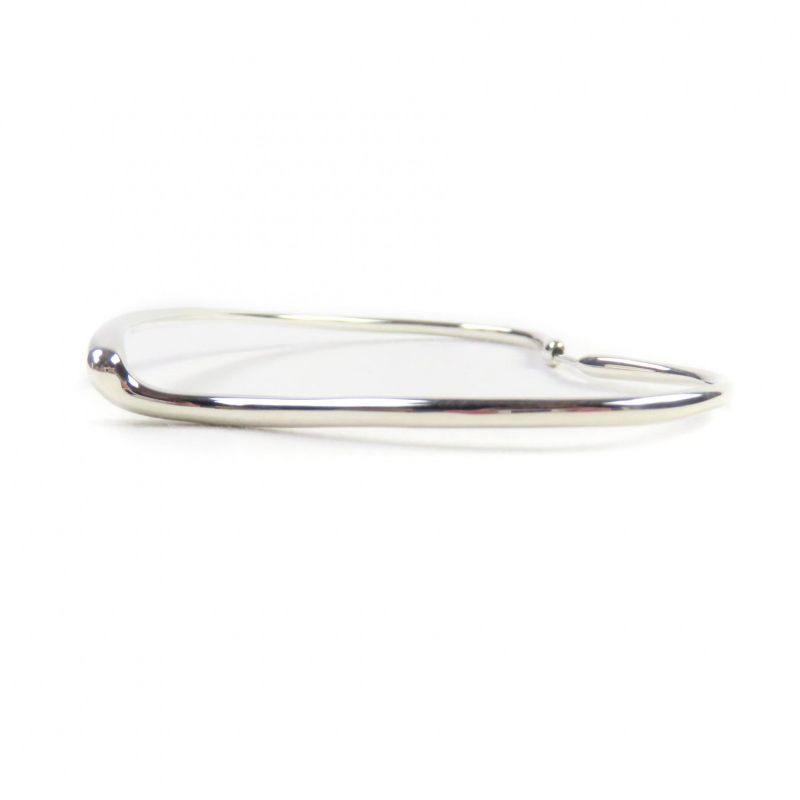 Tiffany & Co Elsa Peretti Open Heart Hoop Earrings Large Ag925