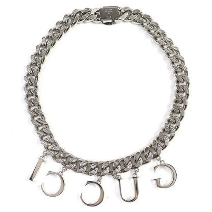 Gucci 675769 Script Logo Choker Interlocking G Necklace Accessory Current Item