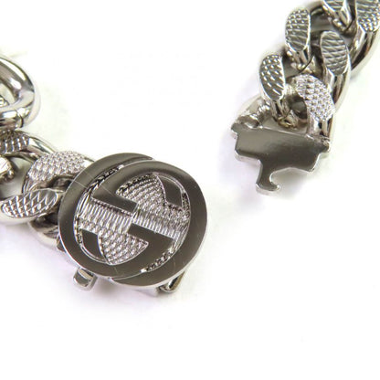 Gucci 675769 Script Logo Choker Interlocking G Necklace Accessory Current Item