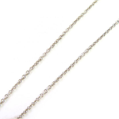 Tiffany & Co Elsa Peretti Open Heart Pendant Sv925 1P Pink Sapphire Necklace