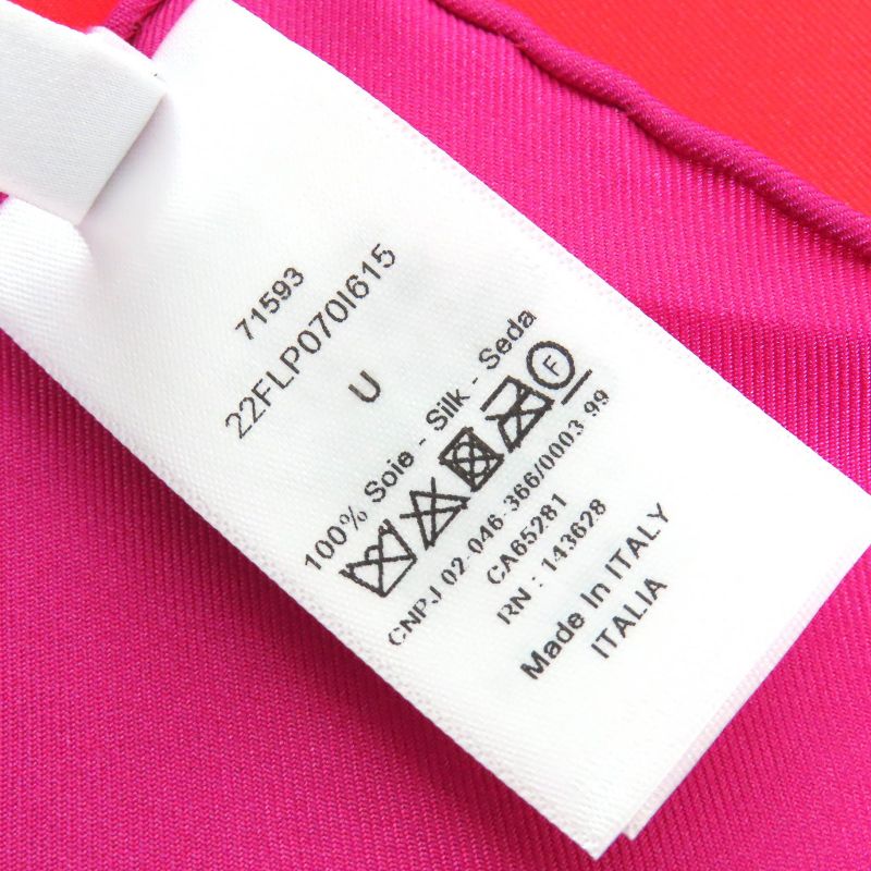 Christian DIOR 22SS 22flp070i615 D-flower Pop D-flower Pop 100% Silk Floral