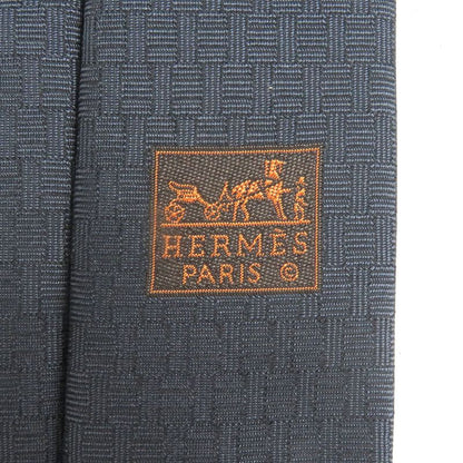 Hermes 2023 333982t Robocabar Robocabasar 100% Silk H Logo All Over Tie