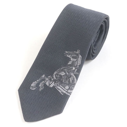 Hermes 2023 333982t Robocabar Robocabasar 100% Silk H Logo All Over Tie