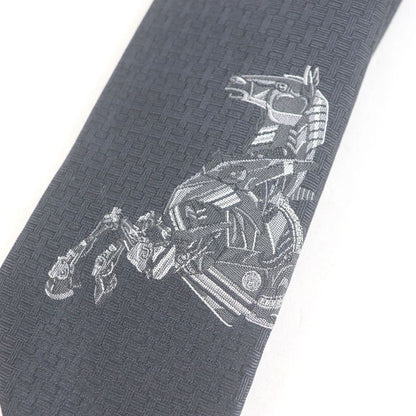Hermes 2023 333982t Robocabar Robocabasar 100% Silk H Logo All Over Tie