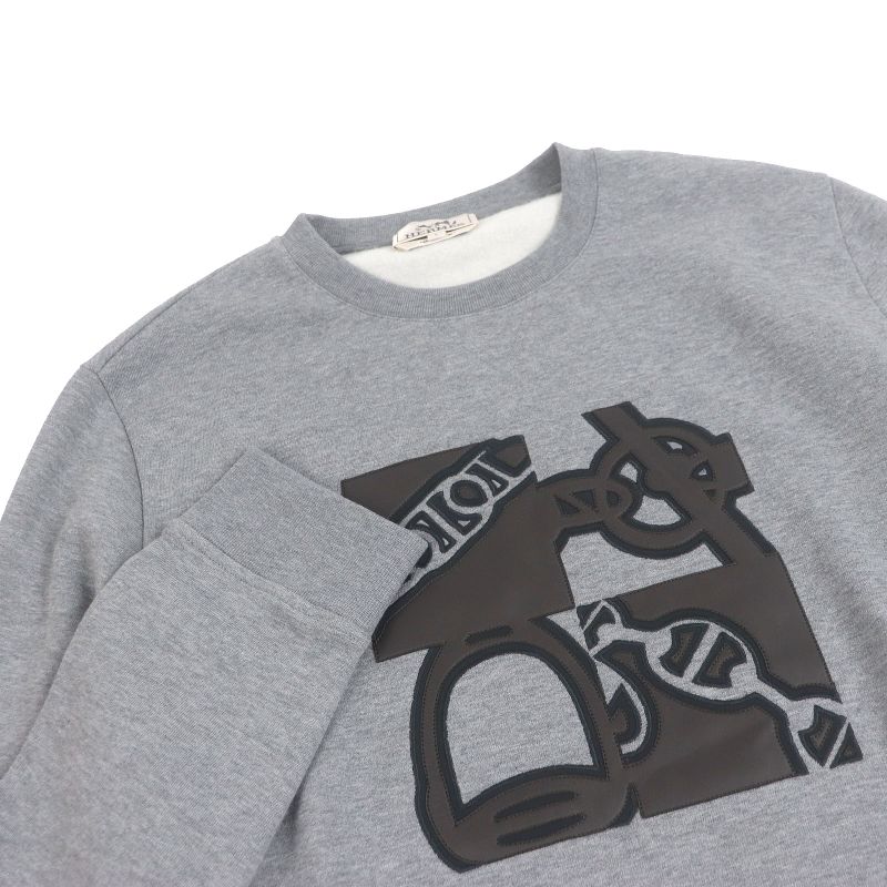 Hermes 24AW Metallerie Au Carre Metallerie Au Carre Lamb Leather Patch