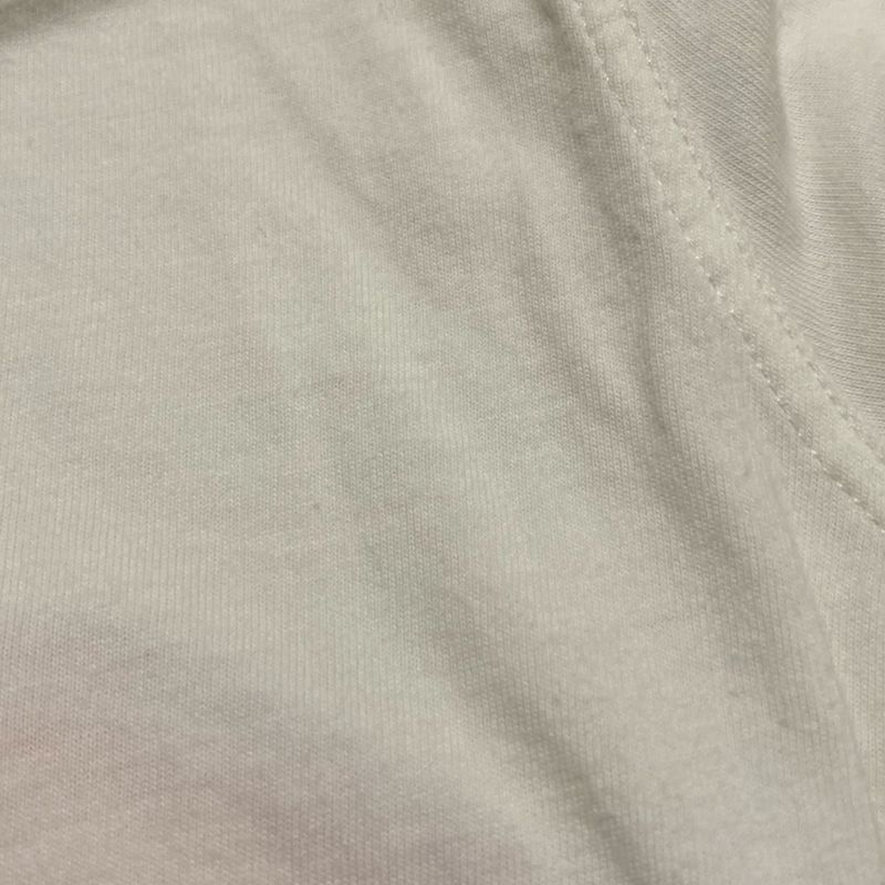 Dior/ Short Sleeve T-Shirt Size Usa14 XL Women - White and Multi Crew Neck