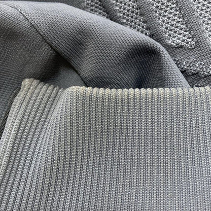 Prada Jersey Size 38 S Women's - Gray Long Sleeves/zip Up