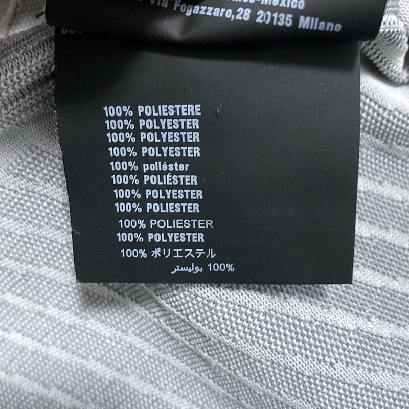 Prada Jersey Size 38 S Women's - Gray Long Sleeves/zip Up