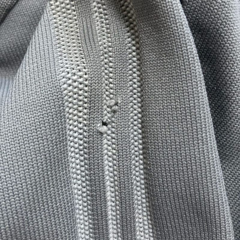 Prada Jersey Size 38 S Women's - Gray Long Sleeves/zip Up