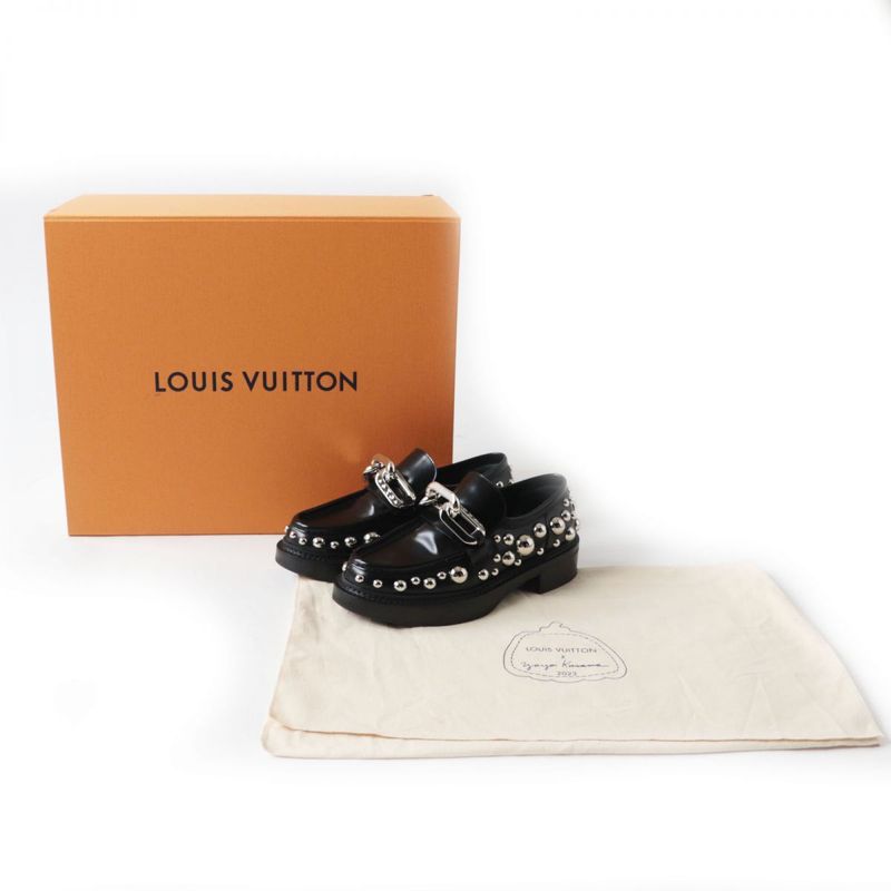 Louis Vuitton×yk Louis Vuitton Yayoi Kusama 1ab9k5 Academy Line Loafer Metal