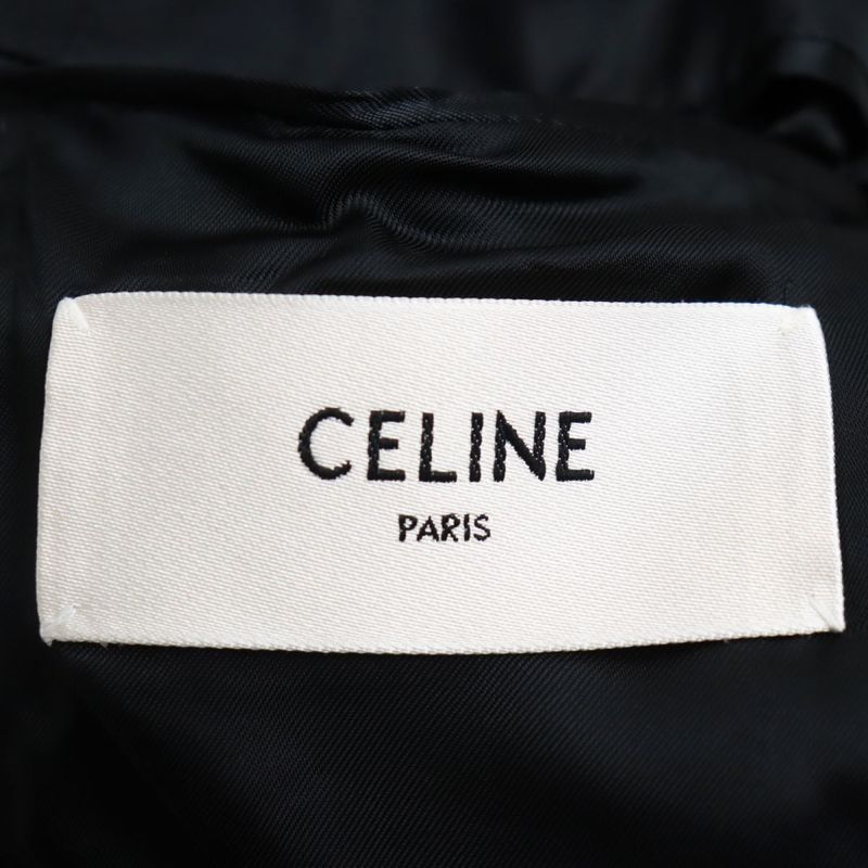 Celine 2v089016d Tailored Jacket/tuxedo Gold And Black 44 Genuine