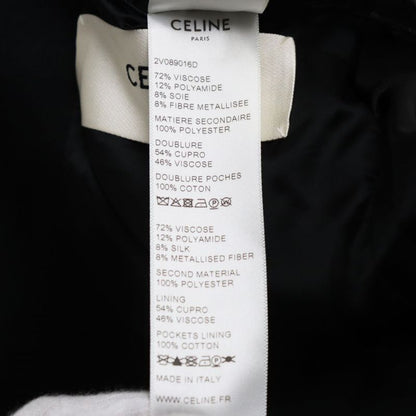 Celine 2v089016d Tailored Jacket/tuxedo Gold And Black 44 Genuine