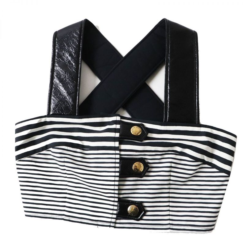 Hermes 23AW Louis Vuitton 1abcti Mixed Stripe Crop Top Tank