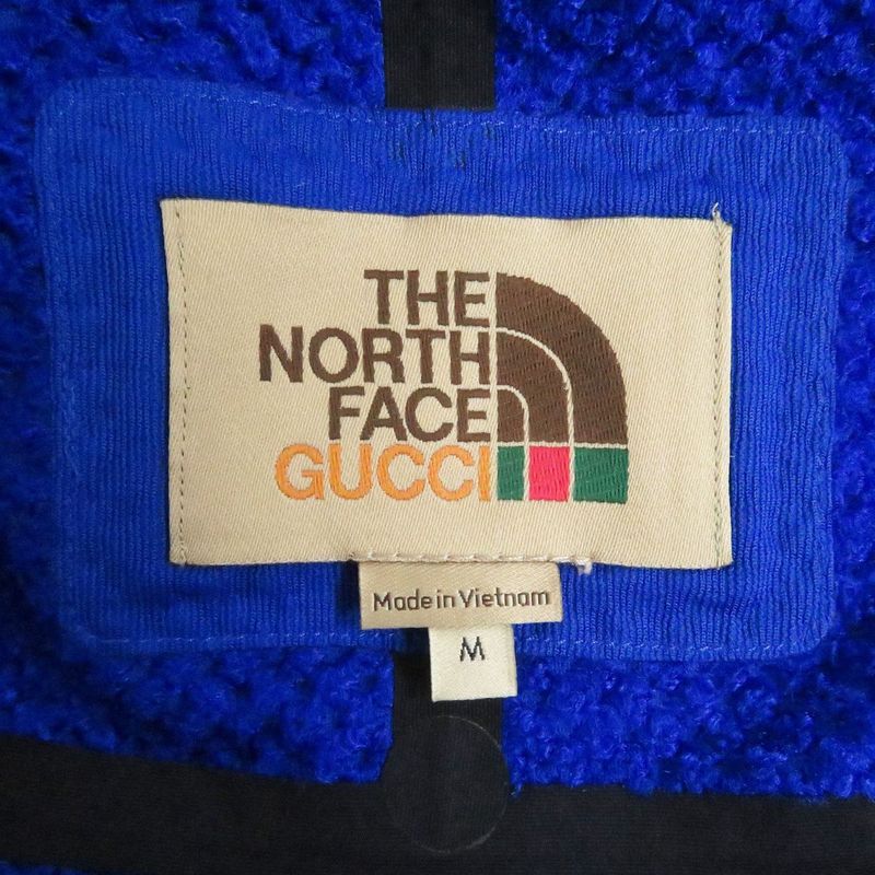 22SS Gucci×the North FACE 663909 Lined Packable Half-zip Jacket/pullover Hoodie