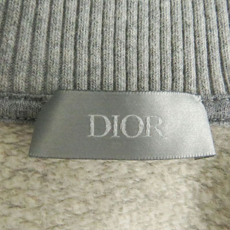 DIOR/ DIOR Homme 213j434a0741 Oblique Pattern Cashmere Blend Zipup Blouson