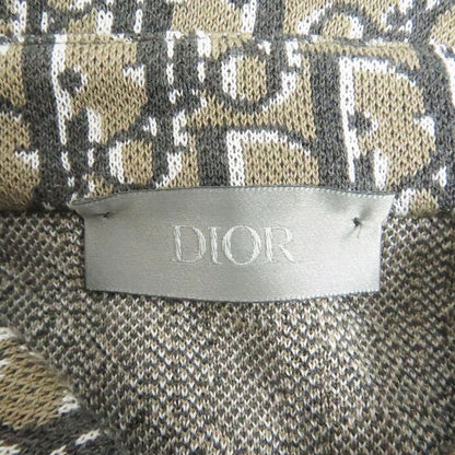 20SS DIOR Homme 023m550at099 Oblique Logo Shell Button Long Sleeve Knit Over
