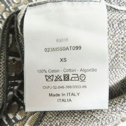 20SS DIOR Homme 023m550at099 Oblique Logo Shell Button Long Sleeve Knit Over