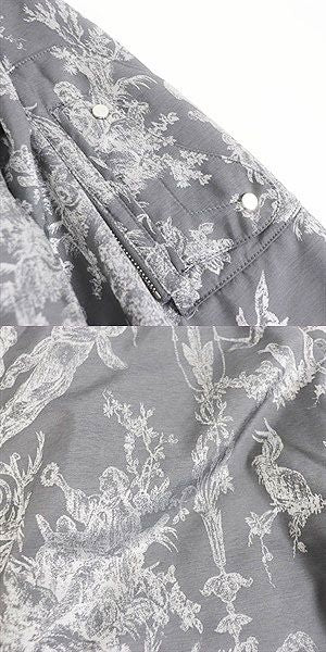 20SS DIOR Homme 943c439a4463 Toile De Jouy Saddle Pocket Bomber Jacket/blouson