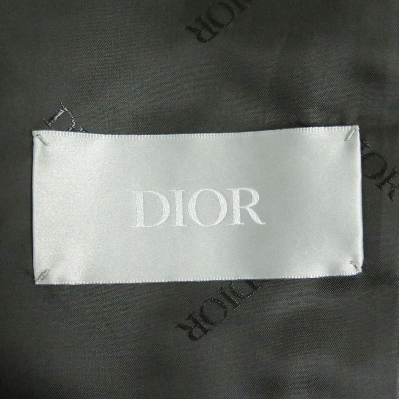 20SS DIOR Homme 943c439a4463 Toile De Jouy Saddle Pocket Bomber Jacket/blouson