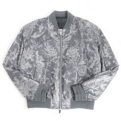 20SS DIOR Homme 943c439a4463 Toile De Jouy Saddle Pocket Bomber Jacket/blouson