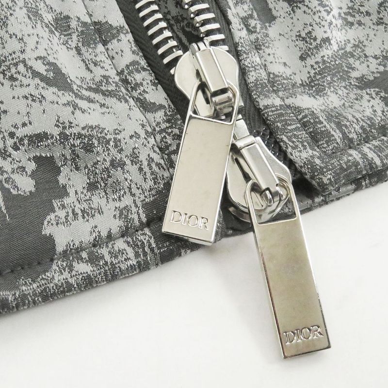 20SS DIOR Homme 943c439a4463 Toile De Jouy Saddle Pocket Bomber Jacket/blouson