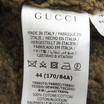 22AW Gucci 667998 You Got Good Taste Back Printed Crushed Lined Denim Jacket