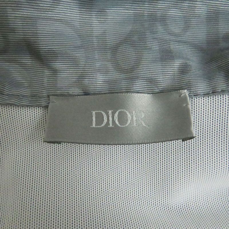 21AW DIOR/ DIOR Homme 193j640a0631 Oblique Logo Embroidery Anorak Hoodie/blouson