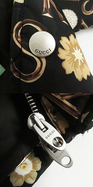 21SS Gucci×ken Scott Gucci Ken Scott 644381 2WAY Down Jacket/vest Blackish 50
