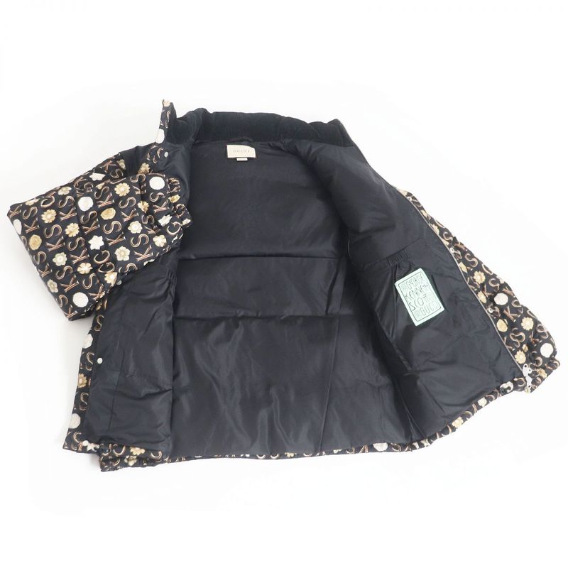 21SS Gucci×ken Scott Gucci Ken Scott 644381 2WAY Down Jacket/vest Blackish 50