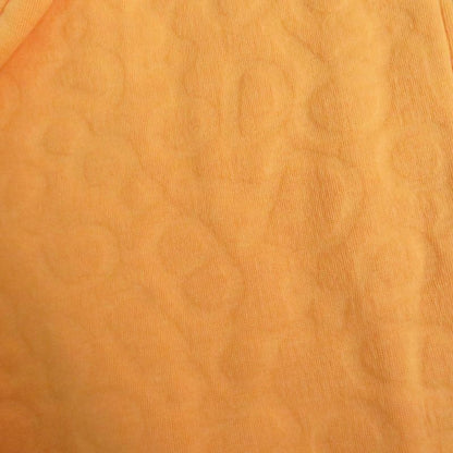 23SS Hermes Maillons En Boucle Aero Chaine D'ancre Embossed Zip Hoodie Orange