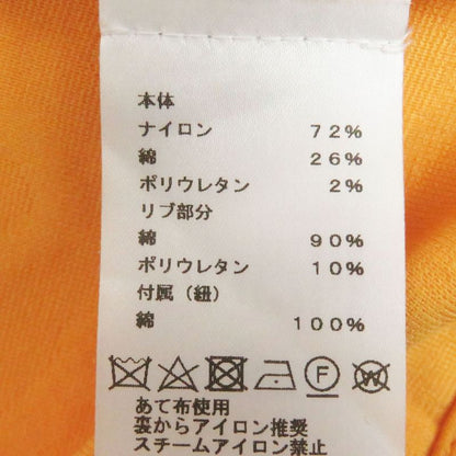 23SS Hermes Maillons En Boucle Aero Chaine D'ancre Embossed Zip Hoodie Orange