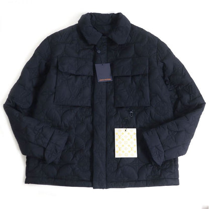 22aw Louis Vuitton 1a5var Monogram Padded Light Blouson/quilted Jacket Navy 54