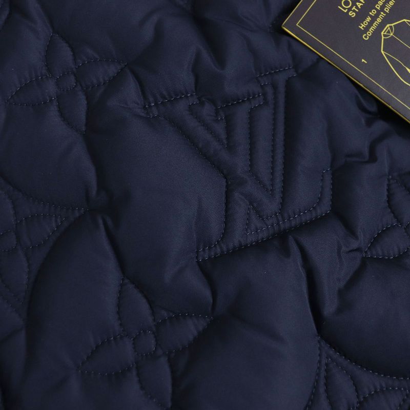 22aw Louis Vuitton 1a5var Monogram Padded Light Blouson/quilted Jacket Navy 54