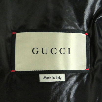 2018 Gucci/Gucci Python Shape Pressed Cowhide/lambleather 3WAY Blouson Jacket