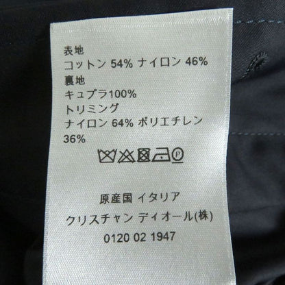 20AW DIOR Homme 013c301a4733 Saddle Arm Pockets Fly Front Stencil Collar Coat