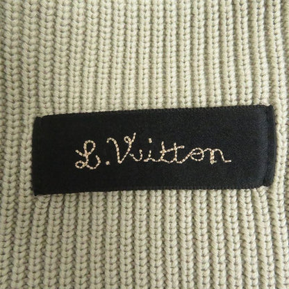 21SS Louis Vuitton 1a8p40 Stitched Teddy Cotton Pullover Long Sleeve Crewneck