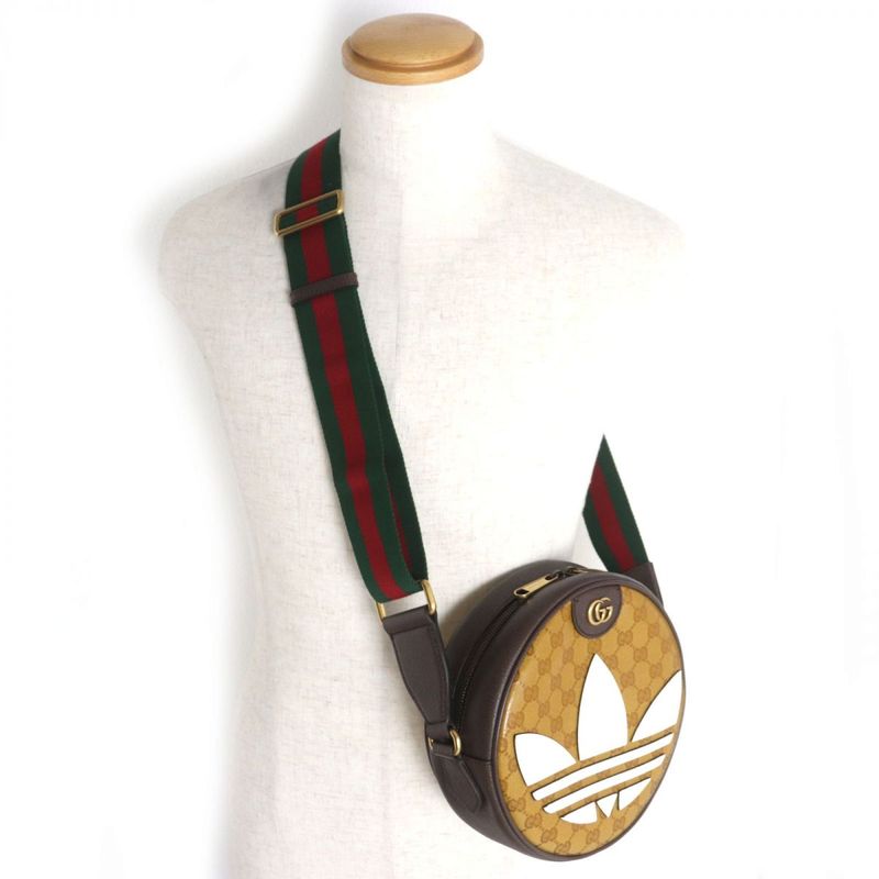 Gucci×adidas Gucci×adidas Collaboration 702640 Ophidia Small GG Crystal