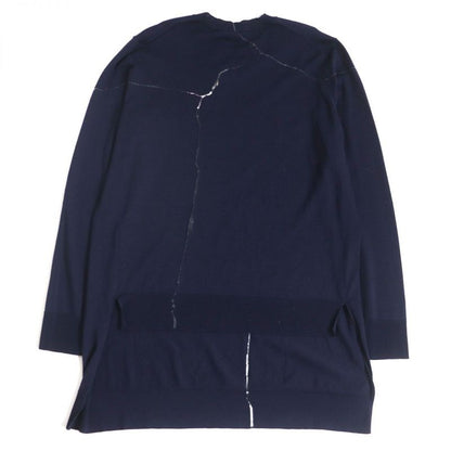 20 DIOR Homme X Daniel Arsham 023m654at090 Crack Embroidery Logo Knit Light