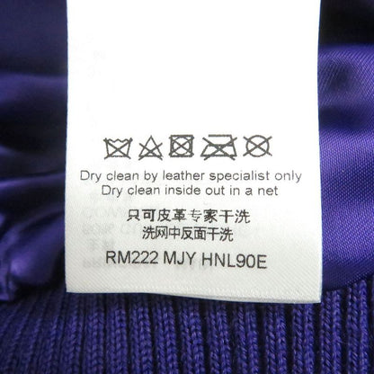 22AW Louis Vuitton 1aahh3 Multi-patch Mixed Patches Sleeve Leather Varsity