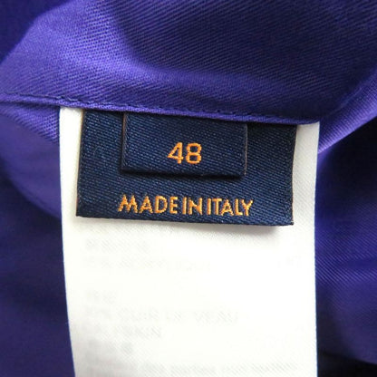 22AW Louis Vuitton 1aahh3 Multi-patch Mixed Patches Sleeve Leather Varsity