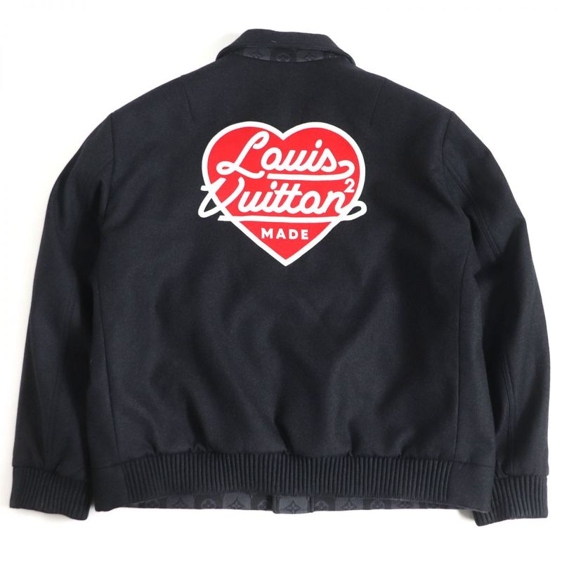 22aw Louis Vuitton X NIGO 1a9jyc Monogram Logo Embroidery Reversible Padded