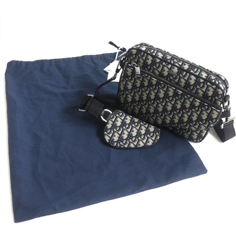 23aw New DIOR Om 1adpo276yky_h27e Saddle 3-in-1 Saddle Bag With Oblique