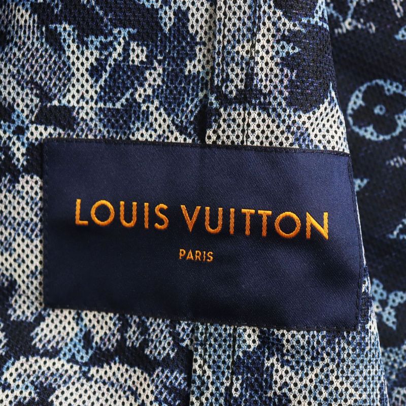 21SS Louis Vuitton 1a8hi 3-in-1 Technical Parka/hooded Long Coat With Monogram